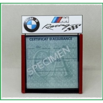 PORTE CERTIFICAT ASSURANCE BMW M R