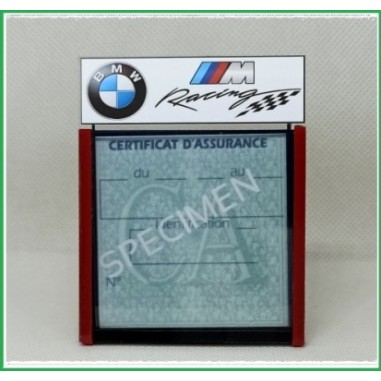 PORTE CERTIFICAT ASSURANCE BMW M R