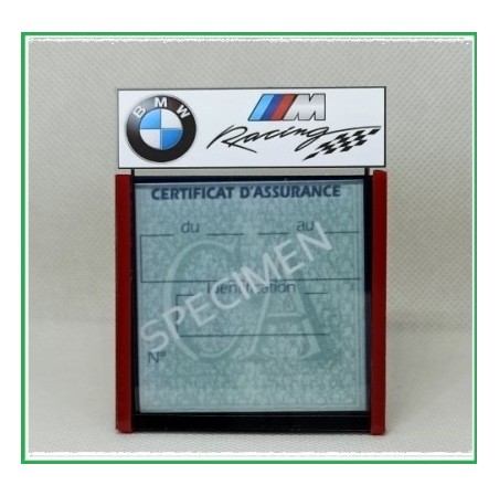 PORTE CERTIFICAT ASSURANCE BMW M R