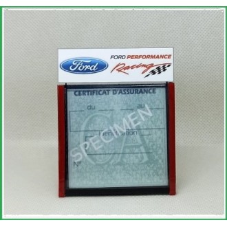 PORTE CERTIFICAT ASSURANCE FORD