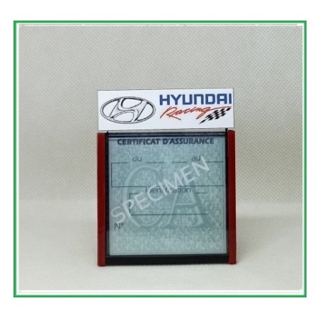 PORTE CERTIFICAT ASSURANCE HYUNDAI