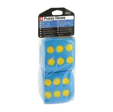 DOUBLE DE EN PELUCHE 9X9 BLEU