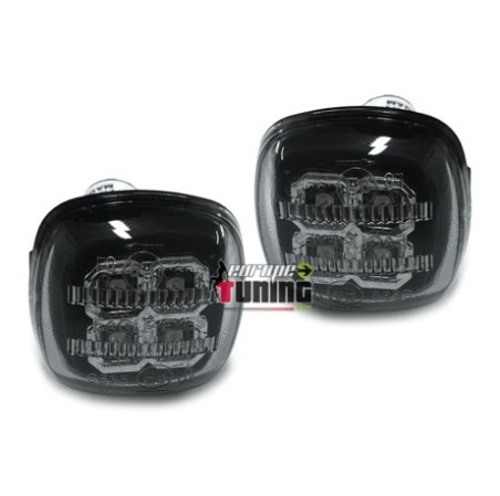 2 REPETITEURS A LEDS NOIRS AUDI A3 FABIA