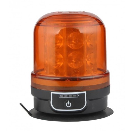 GYROPHARE UNIVERESEL A LED MAGNETIQUE + VENTOUSE