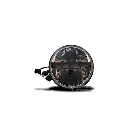 FEUX ANTIBROUILLARD OPTIQUE ROND ECLAIRAGE LED 7 CM NOIR