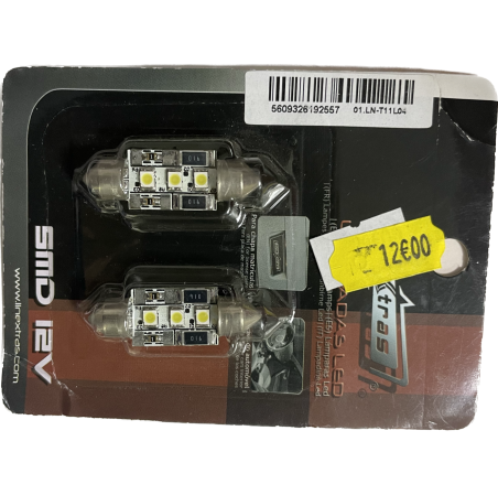 LAMPES T11 C5W CANBUS 3 LEDS 39MM B