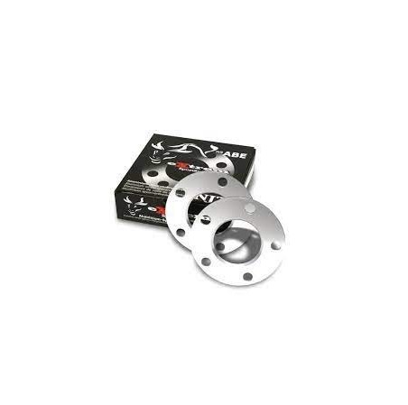 ECARTEUR DE VOIE EPAISSEUR 5 MM 5X112 CENTRAGE 66.6 + VISSERIE 12X1.5