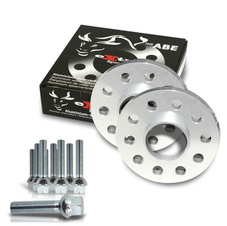 ECARTEUR DE VOIE EPAISSEUR 20MM 5X112 CENTRAGE 66.6 +VISSERIE 12X15