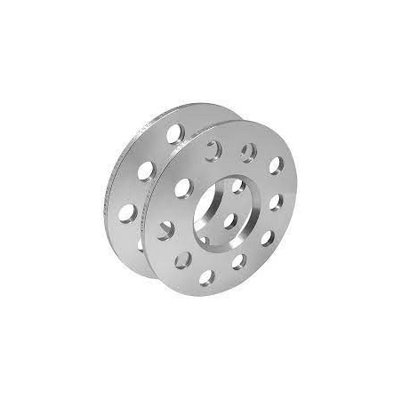 ECARTEUR DE VOIE 5X108 CENTRAGE 63.4 FORD EPAISSEUR 10MM SANS BAGUE
