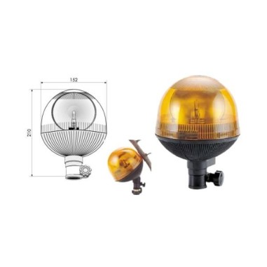 GYROPHARE MICRO ORANGE 12/24V