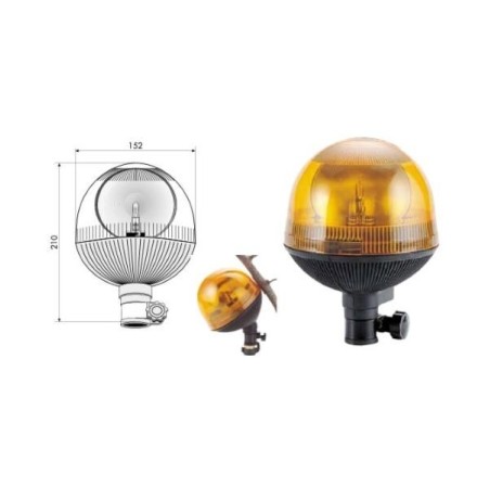 GYROPHARE MICRO ORANGE 12/24V