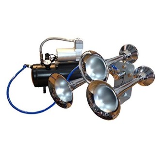 PACK TRAIN HORN + COMPRESSEUR 6L 3