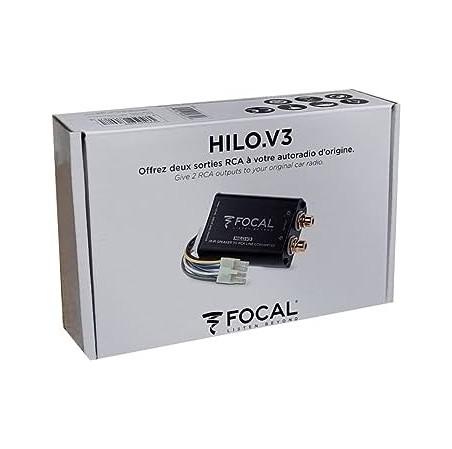 CONVERTISSEUR FOCAL 2 SORTIES HAUT 