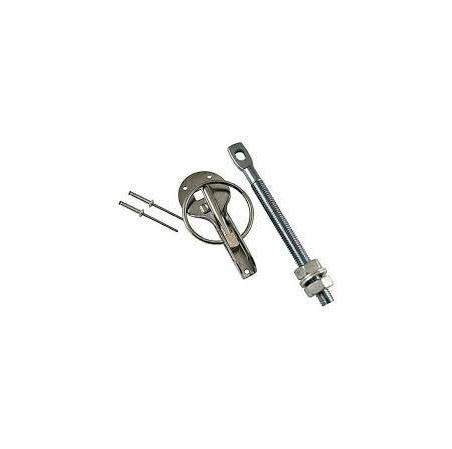 ATTACHE CAPOT DAKAR ALU/ACIER
