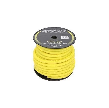 CABLE ALIM GZ 50MM JAUNE VENDU AU METRE