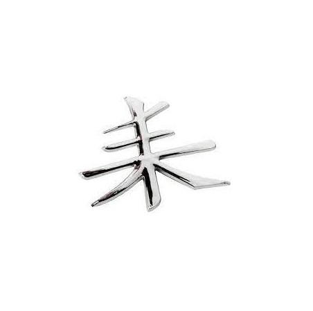 EMBLEME CHROME SYMBOL ORIENTAL