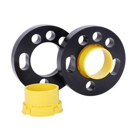 ECARTEUR DE VOIE EPAISSEUR 12.5 MM ST SUSPENSION BASE UNIVERSEL A COMPLETER AVEC BAGUE SPECIFIQUE 71.6MM