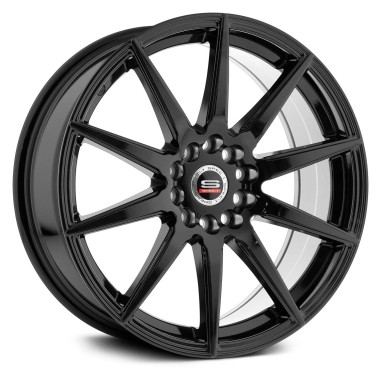 4 JANTES SP-51 17X7.5 4X100/114 ET42 NOIRES BRILLANT