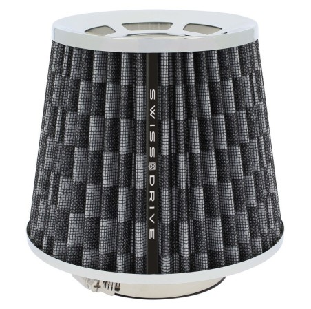 FILTRE A AIR UNIVERSEL LOOK DAMIER AVEC 4 BAGUES