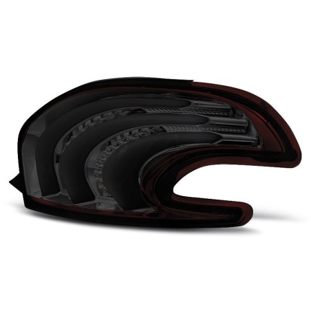 FEUX ARRIERE PEUGEOT 208 12-15 ROUGE FUME 