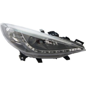 PHARES AVANT PEUGEOT 207 DEVIL EYES FOND NOIR