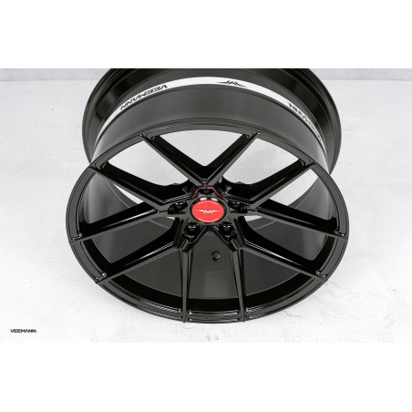 4 JANTES VEEMAN VFS39 19X8.5 5X112 ET 42 FINITION GLOSS BLACK