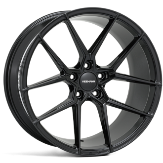 4 JANTES V-FS39 5X112 19X8.5/9.5 GLOSS BLACK
