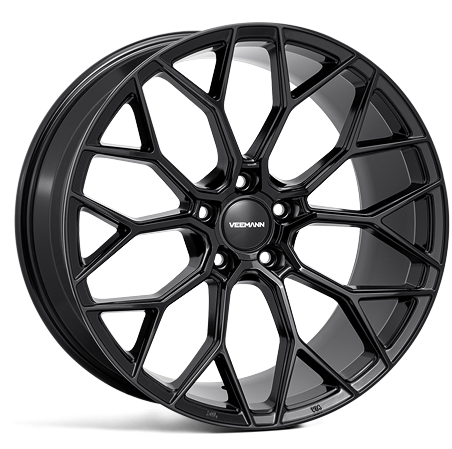 4 JANTES VEEMAN V-FS66 20X8.5 5X112 ET 38 GLOSS BLACK