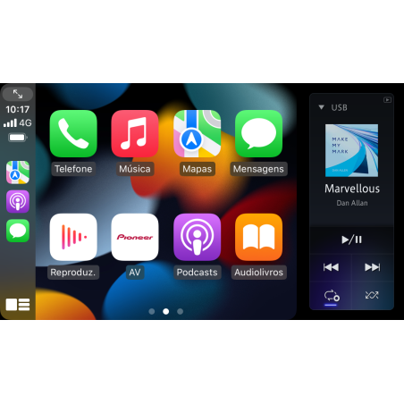 SPH-EVO950DAB-U AUTORADIO 2 DIN MULTIMEDIA 9 POUCES PIONEER USB BLUETOOTH CARPLAY ANDROID AUTO