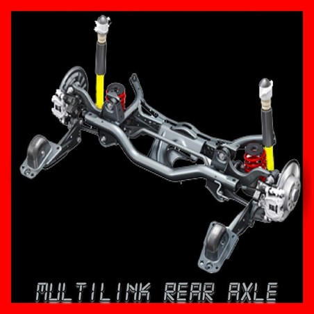 KIT RESSORT COURT RABAISSEMENT -30MM VW GOLF 7 2.0TDI (150HP) SUSPENSION ARRIERE MULTILINK