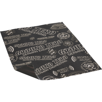 PLAQUES INSONORISATION GROUND ZERO 750X500 SILVER 1.8MM