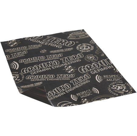 PLAQUES INSONORISATION GROUND ZERO 750X500 SILVER 1.8MM