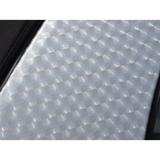 FILM 3D TRANSPARENT ADHESIF 50CMX2M 2