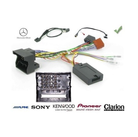 Interface commandes au volant Mercedes GLA 2012+ Pioneer