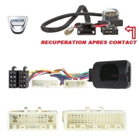 INTERFACE COMMANDE AU VOLANT DACIA DUSTER 21-