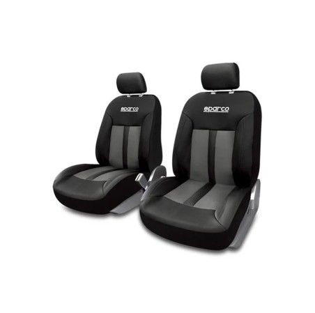 2 HOUSSES S LINE SPARCO GRIS/ NOIR