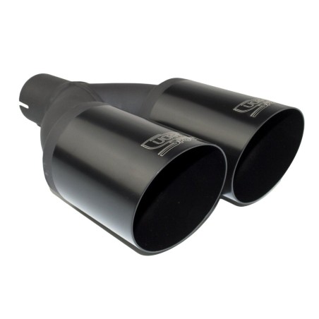 EMBOUT DOUBLE NOIR 80MM ENT 60 RACING