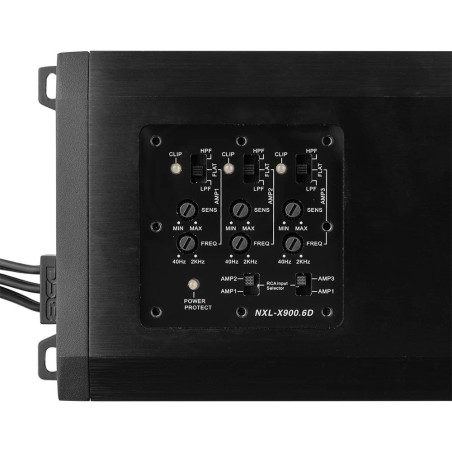 AMPLI MARIN DS18 6 CANAUX CLASS D 6x150 WTT RMS SOUS 4 OHM IP67