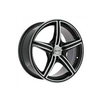 4 JANTES VENDETTA 6.5X15 4X108 ET38 NOIRES POLIES
