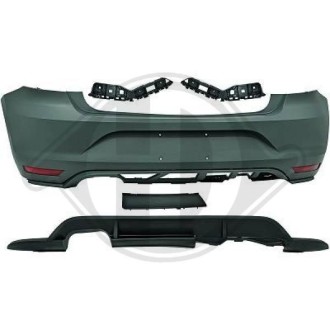 PARE CHOC ARRIERE VW POLO 6 14-17 LOOK GTI