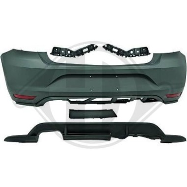 PARE CHOC ARRIERE VW POLO 6 14-17 LOOK GTI