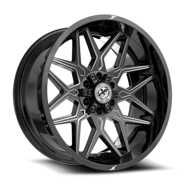 4 JANTES XF 238 18X9 6X139 GLOSS BLACK