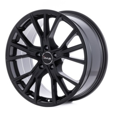 4 JANTES AVUS AF18 5X112 8X18 ET48 noir brillant