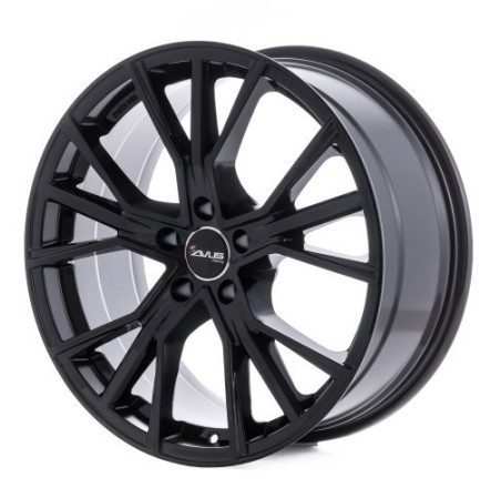 4 JANTES AVUS AF18 5X112 8X18 ET48 noir brillant
