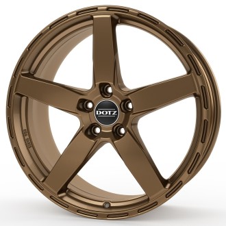 4 JANTES DOTZ MARINA BRONZE 5X112 19X8,5 ET25
