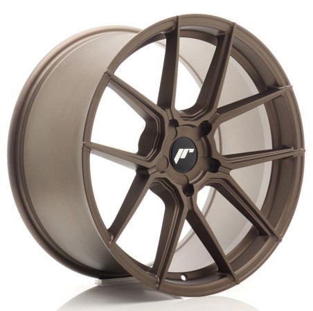 4 JANTES JR30 BRONZE ASYMETRIQUE 5X120 19X8 ET 40,  19X9 ET40