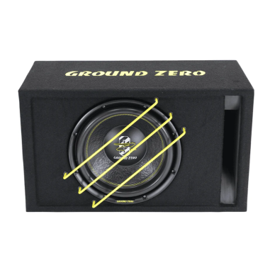 CAISSON GZ 30CM VENTILE 1350WSPL 2X