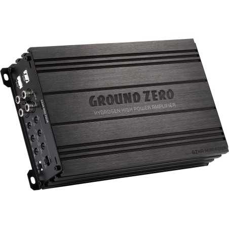 GZHAMINIFOUR24V AMPLIFICATEUR GROUND ZERO 4 CANAUX 640W MAX SUR 24V