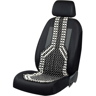 COUVRE SIEGE BAOBAB NOIR ET BLANC