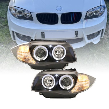 PHARE ANGELS EYES BMW SERIE 1 E81
